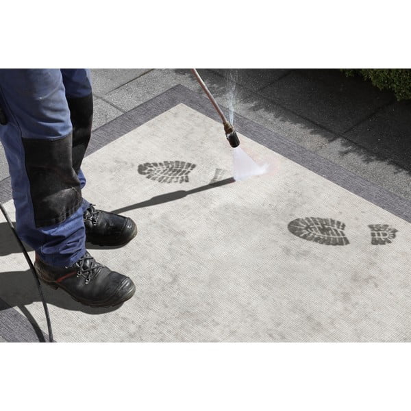 Сив и кремав килим за открито , 80 x 350 cm Panama - NORTHRUGS-image-4