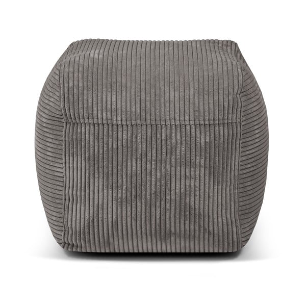 Син пуф от рипсено кадифе Plus 50 Lounge – SLOWDOWN-image-4