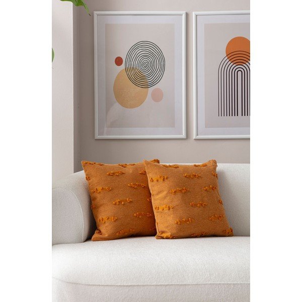 Калъфки за възглавници в комплект от 2 бр. 43x43 cm Tuffet – Mioli Decor-image-3