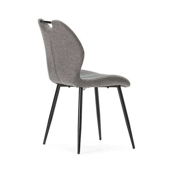 Сиви трапезни столове в комплект 4 бр. Muli – Marckeric-image-4