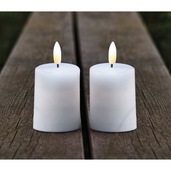 Екстериорни LED свещи в комплект от 2 бр. (височина 6,5 cm) Sille – Sirius-image-1