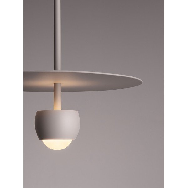 Бежово алуминиево LED висящо осветително тяло ø 30 cm Edem – Nova Luce-image-1