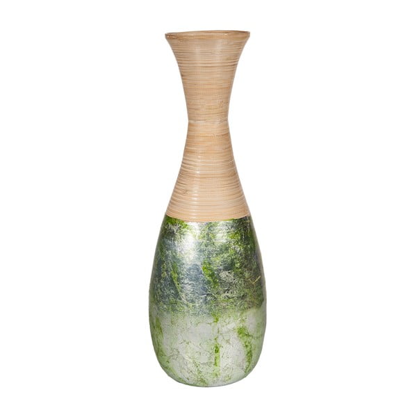 Зелена бамбукова ваза Simone, ø 19 cm - Unknown