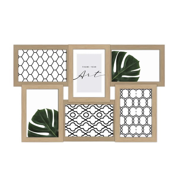 Рамка висяща в естествен цвят 44x27 cm Beech – knor