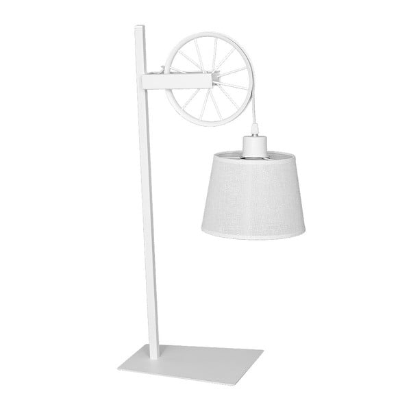 Бяла настолна лампа Bang II - Glimte