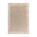 Бежов ръчно изработен килим със смес от вълна 80x150 cm Ascot – Asiatic Carpets