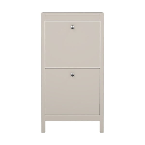 Сиво-бежова накланяща се стойка за обувки Madrid – Tvilum-image-2