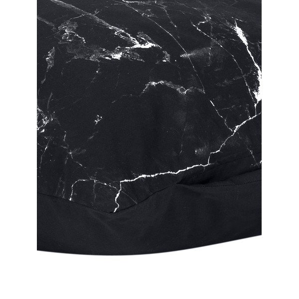 Комплект от 2 черни декоративни калъфки от памучен перкал , 40 x 80 cm Malin - Westwing Collection-image-2