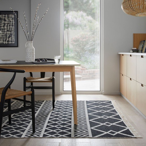 Сив килим 160x230 cm Teo - Flair Rugs-image-1