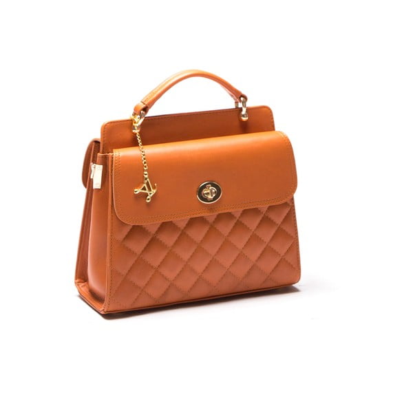 Kabelka Quilted Cognac-image-1