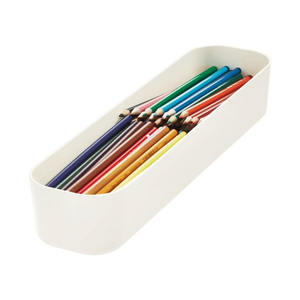 Бяла кутия за съхранение , 9 x 36,5 cm Eco - iDesign-image-1