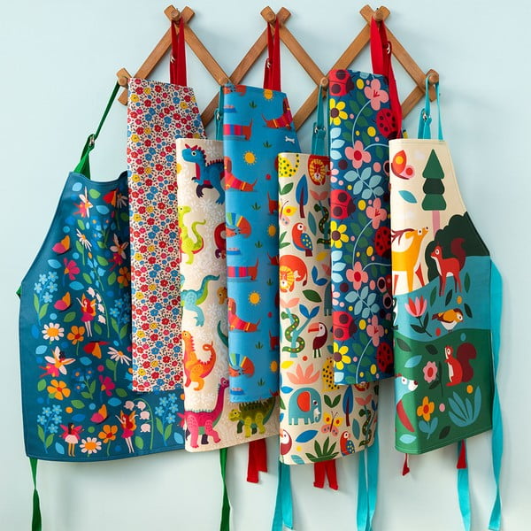 Памучна детска престилка Woodland – Rex London-image-1