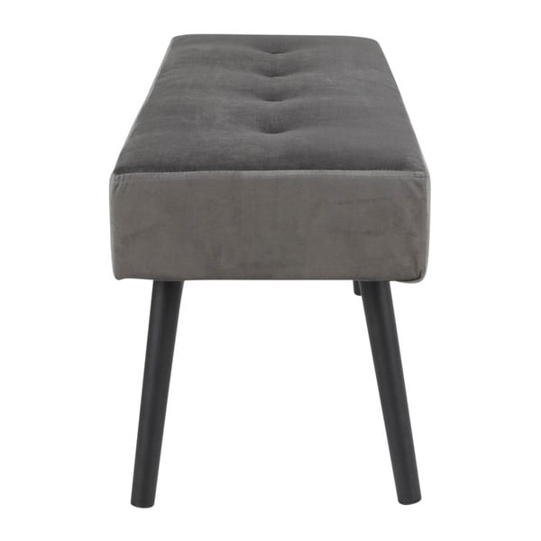 Сива кадифена пейка Skiby - Bonami Essentials-image-3