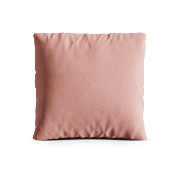 Розова кадифена възглавница за диван Kemi – Cosmopolitan Design