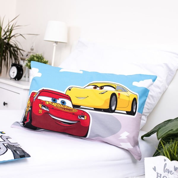 Памучно детско спално бельо 100x135 cm Cars – Jerry Fabrics-image-4