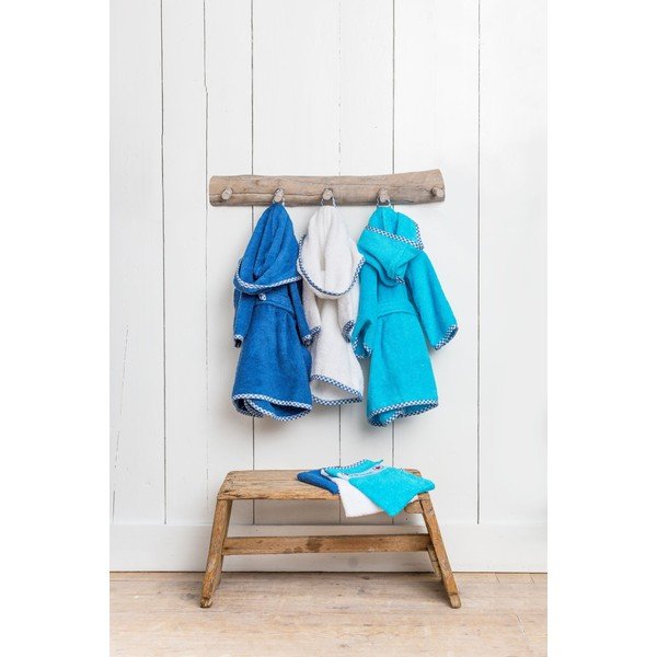 Бял детски халат - Tiseco Home Studio-image-2