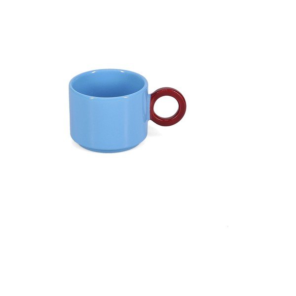 Светлосиня глинена чаша 280 ml Lou – ONA-image-2