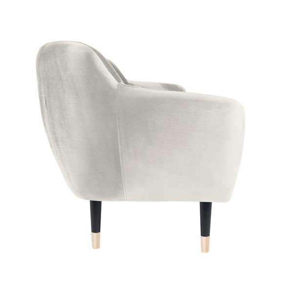 Кремав диван с черни крачета Mazzini Sofas Benito, 188 cm-image-3