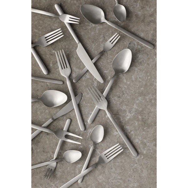 Десертни вилици в комплект 4 бр. от неръждаема стомана в матово сребрист цвят за 4 души Stella – Blomus-image-3