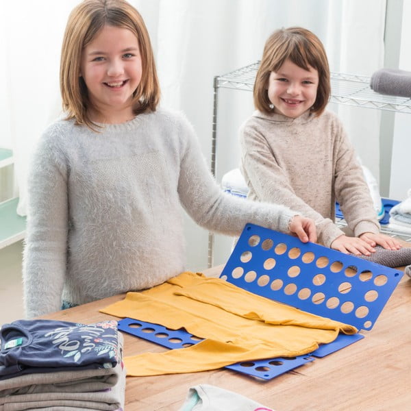 Синя сгъваема дъска за детски дрехи - InnovaGoods