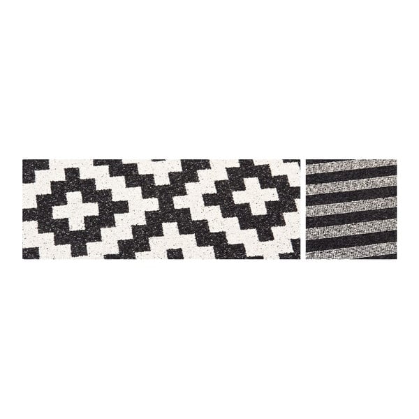 Двустранен килим с черно-бяла шарка , 160 x 230 cm Viki - Narma-image-3