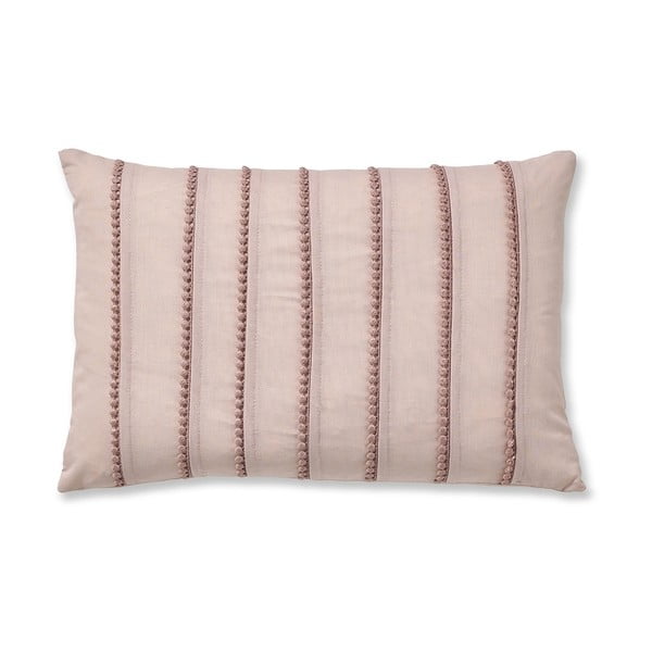 Розова калъфка за възглавница , 30 x 40 cm Pom Pom - Catherine Lansfield