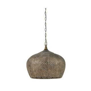Таванно осветително тяло в меден цвят ø 43,5 cm Emine - Light & Living