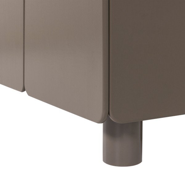 Кафяв скрин от масивен бор 200x85x45 cm Root – WOOOD-image-4