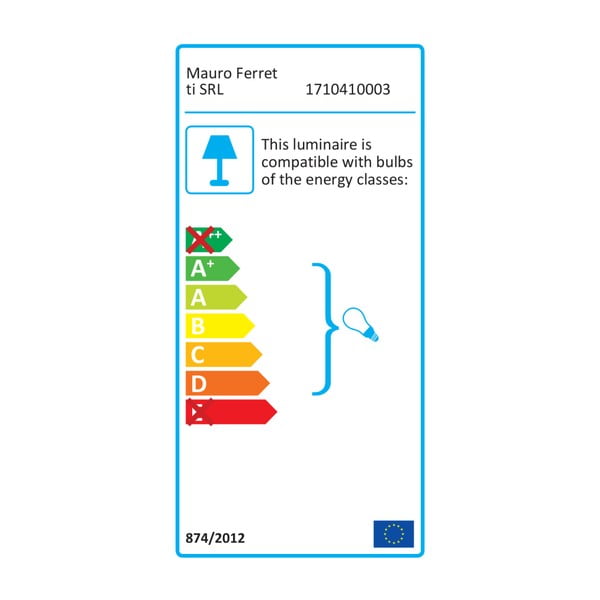 Бяла настолна лампа със златист дизайн Flush - Mauro Ferretti-image-4
