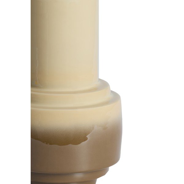 Кафява/бежова стъклена ваза (височина 33,5 cm) Carima – Light & Living-image-2