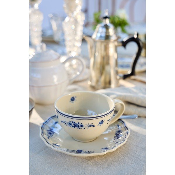 Синя/бежова глинена чаша 260 ml Vila – Costa Nova-image-3