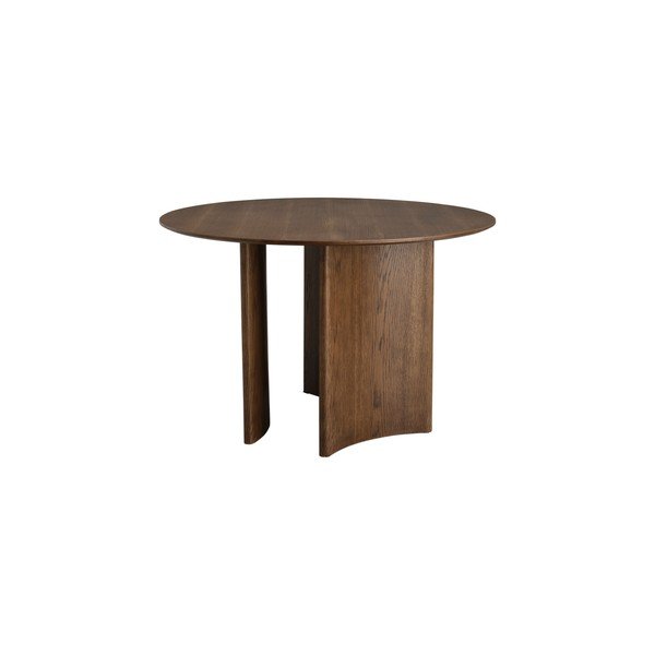Кръгла трапезна маса от декор от дъб  ø 120 cm Trillving – Ellos Home-image-4