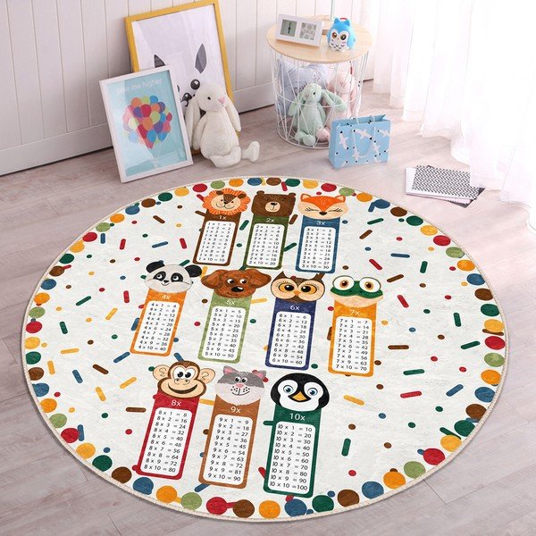 Детски килим ø 80 cm Comfort - Mila Home-image-2