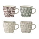 Комплект от 4 чаши от каменна керамика Чаши Karine - Bloomingville