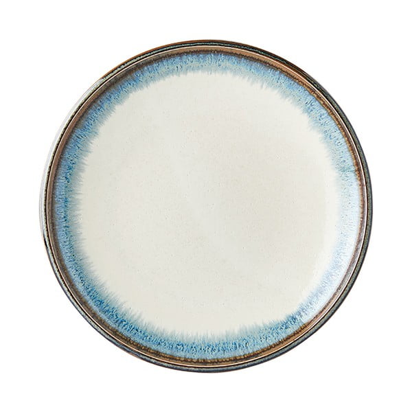 Бяла керамична чиния , ø 20 cm Aurora - MIJ