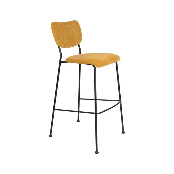 Жълти бар столове в комплект от 2 броя 102 см Benson - Zuiver