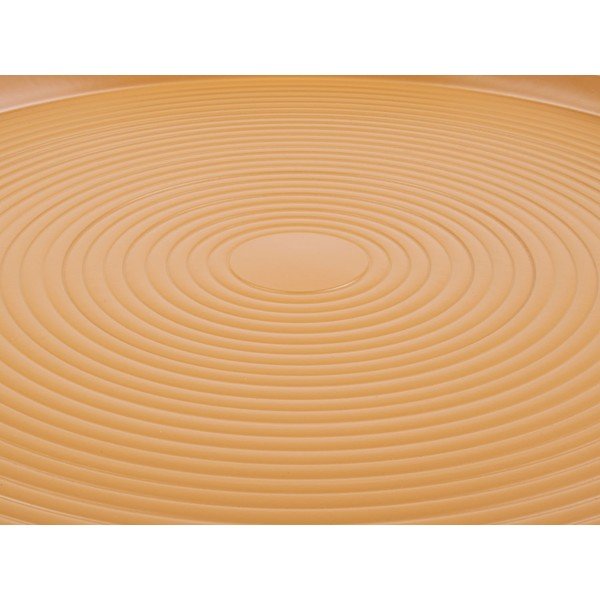 Горчичножълта метална маса за съхранение , височина 43 cm Force - Leitmotiv-image-1