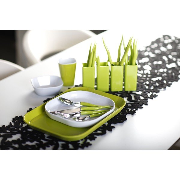 Sada příborů Tullio zelená, 24 ks-image-2