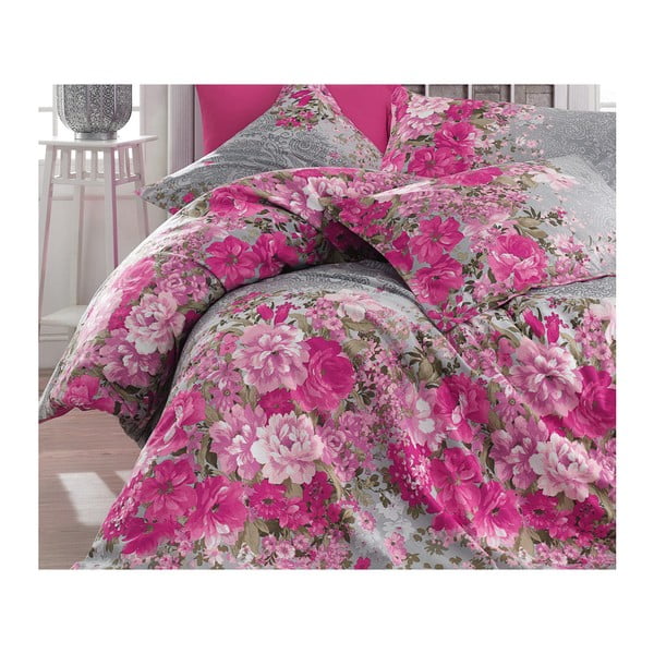 Комплект памучно спално бельо и чаршафи Sarrido, 160 x 220 cm - Unknown