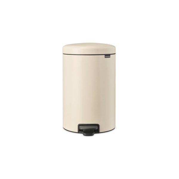 Бежово стоманено кошче за боклук с педал 20 l NewIcon – Brabantia