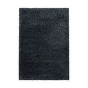 Антрацитен килим 60x110 cm Fluffy – Ayyildiz Carpets