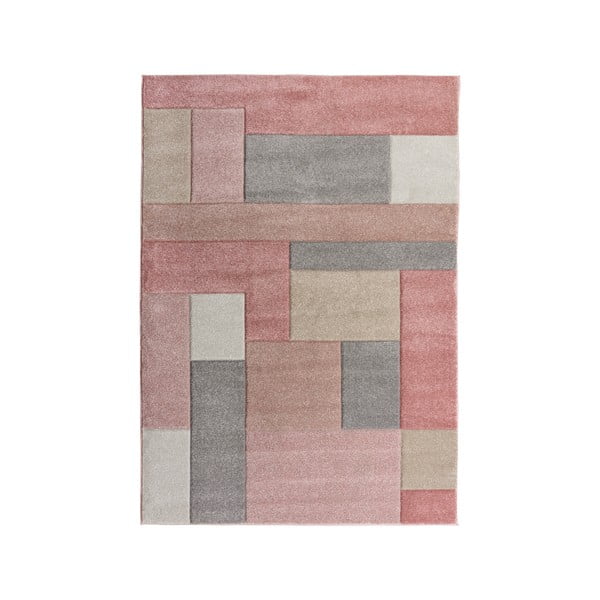 Розов и сив килим , 160 x 230 cm Cosmos - Flair Rugs