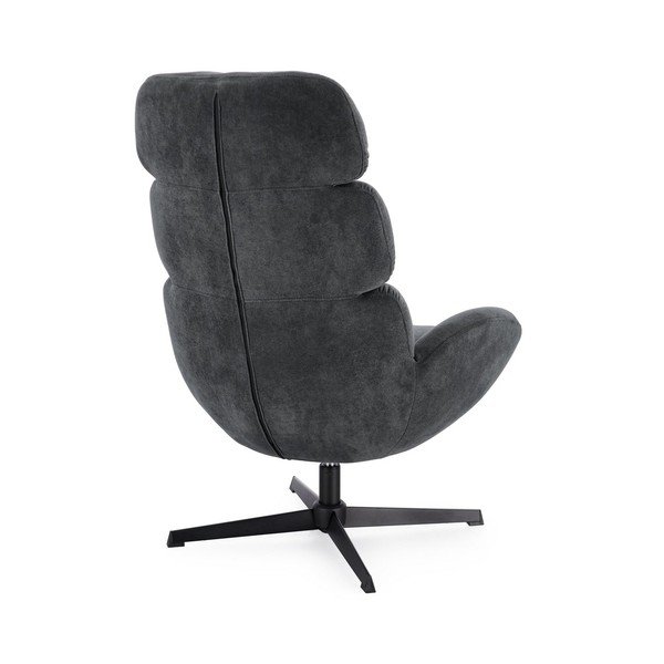 Черно въртящо се кресло Violante – Bizzotto-image-4