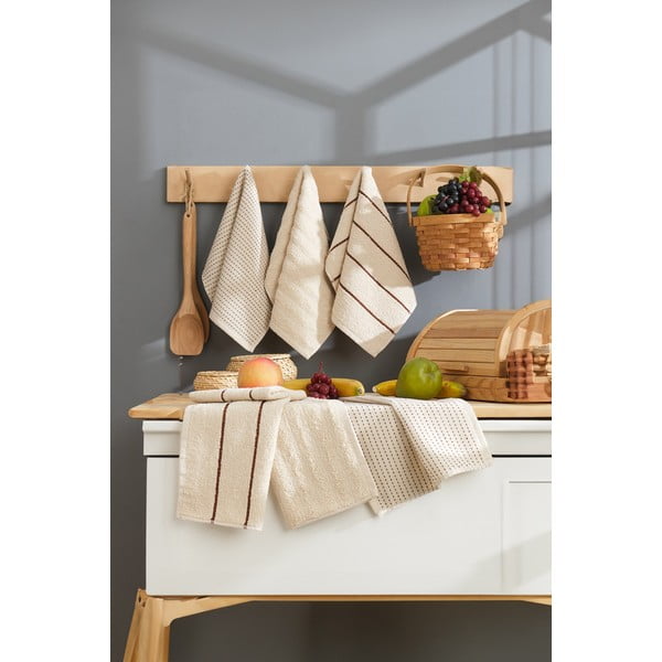 Памучни кърпи за съдове в комплект от 6 бр. 30x50 cm Sofya – Foutastic-image-2