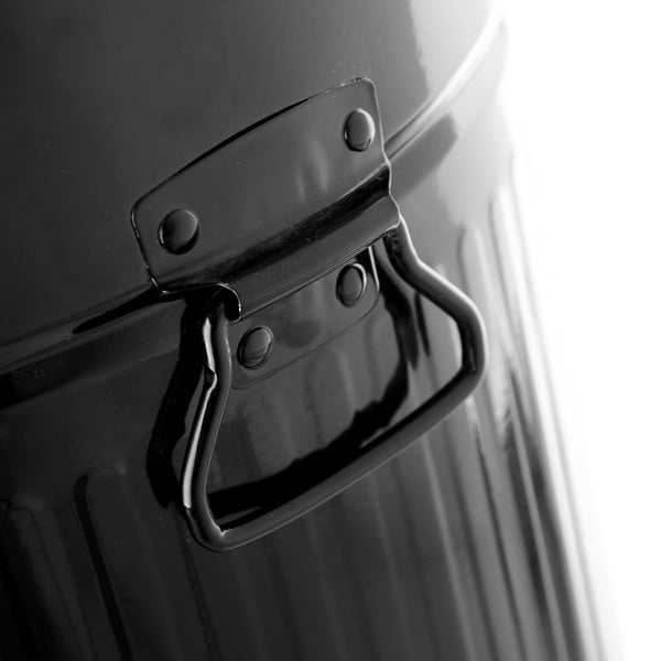 Метална кофа за боклук с черни педали , 20 л Retro - Casa Selección-image-4