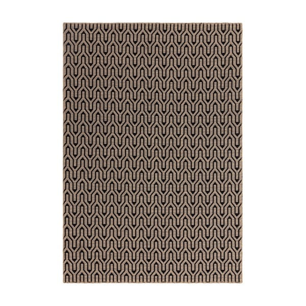 Черно-бежов килим 200x290 cm Global - Asiatic Carpets
