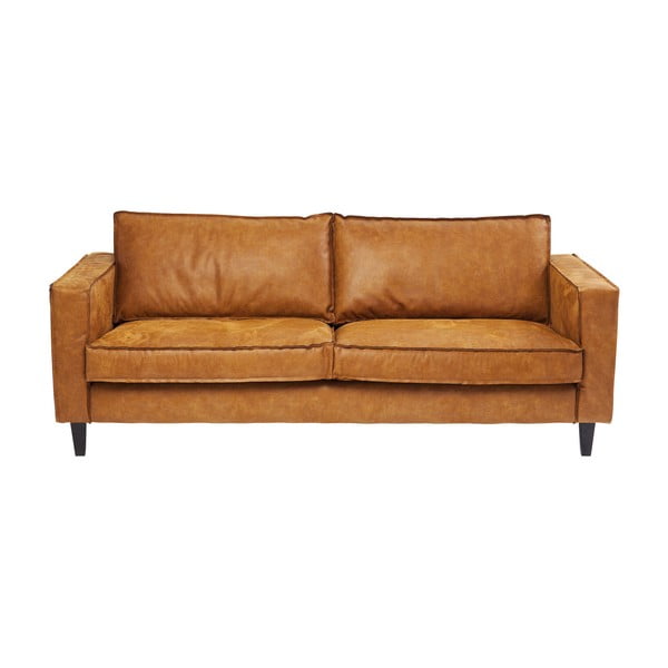 Карамеленокафяв диван от изкуствена кожа Тютюн Neo - Kare Design