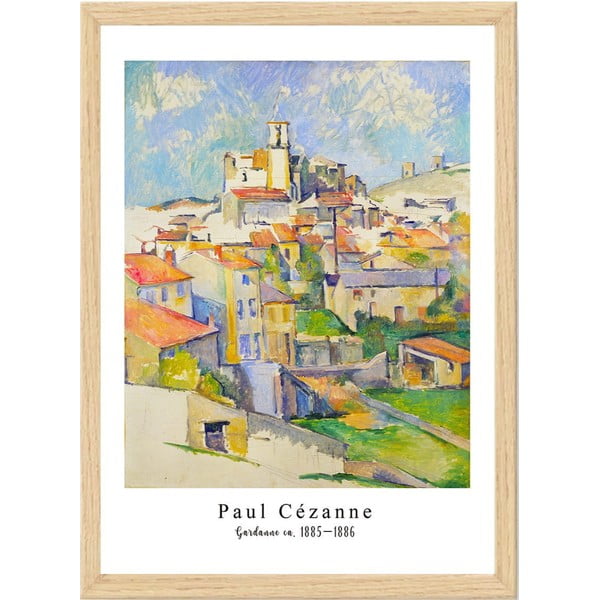 Плакат в рамка 35x45 cm Paul Cézanne - Wallity
