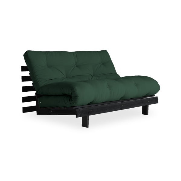 Променлив диван Roots Black/Dark Green - Karup Design