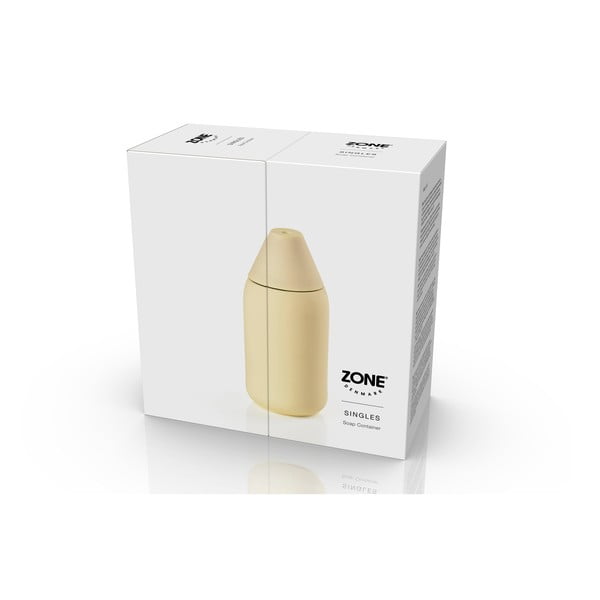 Светложълт силиконов диспенсер за сапун 300 ml Singles – Zone-image-4